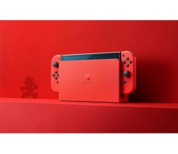 Consola Nintendo Switch OLED Roja Ed. Mario