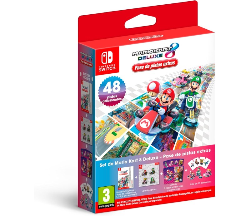 Juego Switch Nintendo Mario Kart 8 Deluxe Booster Pack