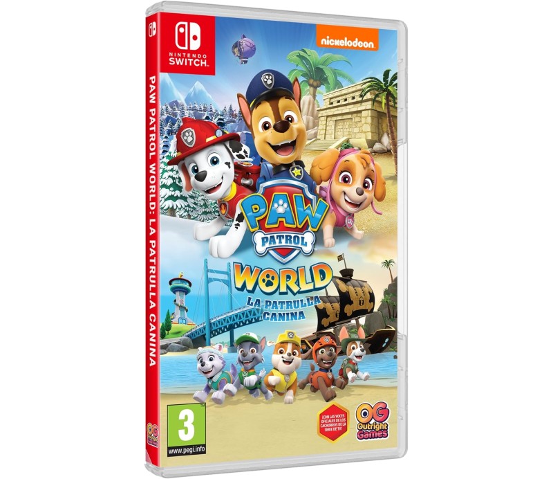 Juego Switch Paw Patrol Patrulla Canina World