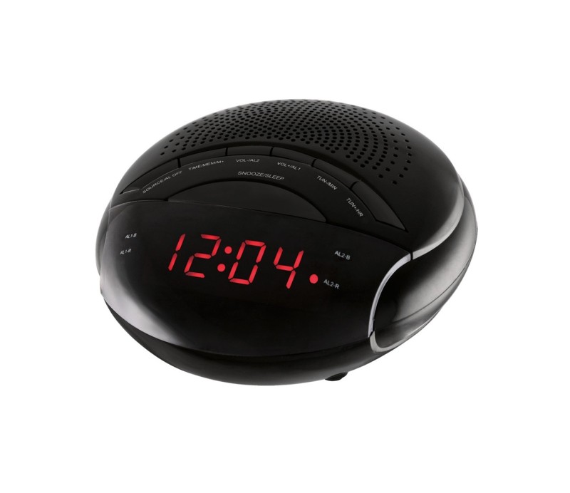 Radio Reloj Despertador Nevir NVR-335DD - Negro