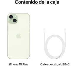 Smartphone Apple iPhone 15 Plus 128GB - Verde