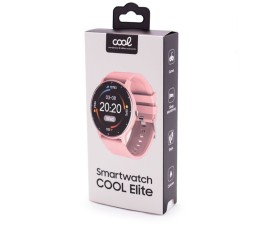 Smartwatch Cool Elite Silicona Rosa (Salud, Deporte, Juegos)