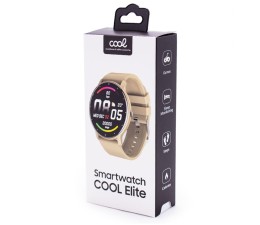 Smartwatch Cool Elite Silicona Crema (Salud, Deporte, Juegos)