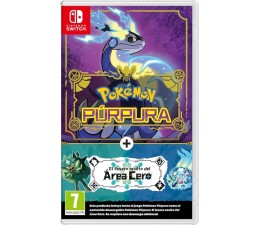 Juego Switch Pokemon Purpura + Pack Expansion El Tesoro Oculto del Area Cero