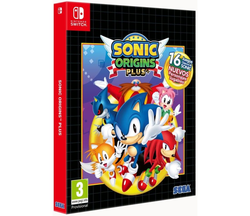 Juego Switch Sonic Origins Plus
