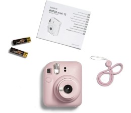 Camara Instantanea Fujifilm Instax Mini 12 Flash/Autoexposición - Rosa Pastel
