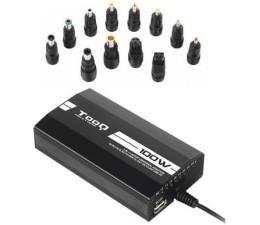 Cargador Universal Portatil TOOQ TQLC-100BS01M + USB Notebook 100W
