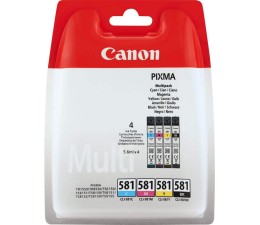 Tinta Canon CLI-581 CYMBK Cartucho Multipack Negro + Color