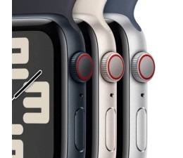 Smartwatch Apple Watch Serie SE 2023 GPS 44mm Starlight con correa Sport Band Starlight MRE53QL/A