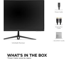Monitor Gaming ViewSonic VX2428J 23.8" 165HZ - Negro