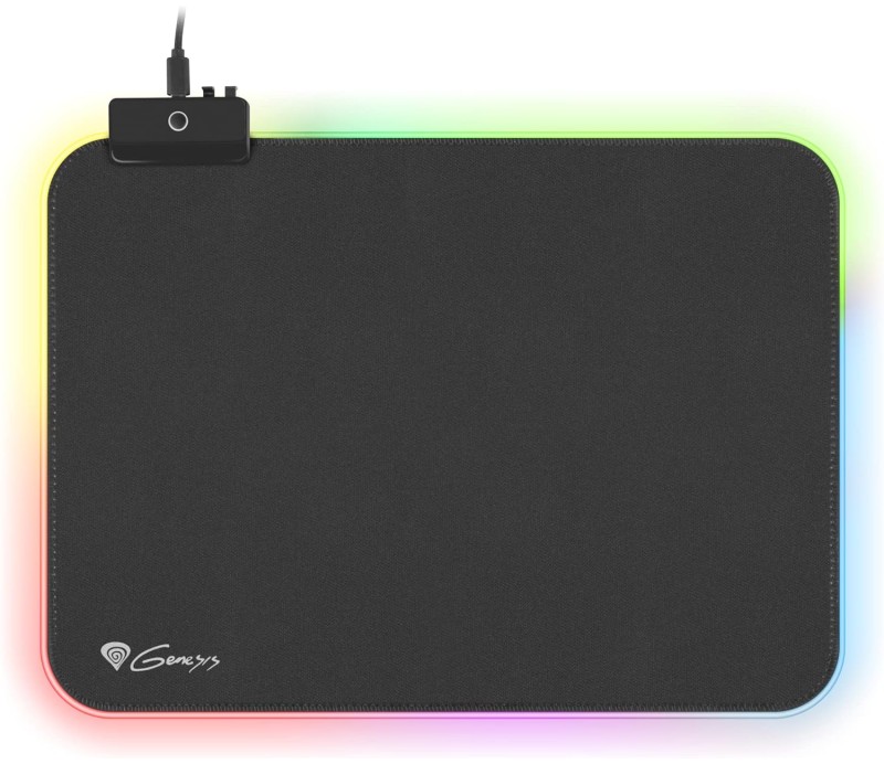 Alfombrilla Gaming Genesis Boron 500M RGB 350x250mm NPG-1508