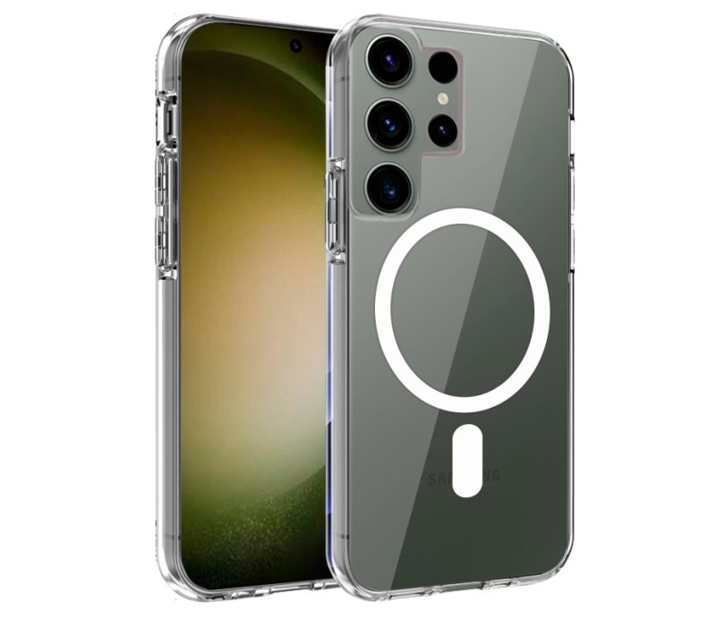Funda Cool Samsung S918 Galaxy S23 Ultra Magnetica Transparente