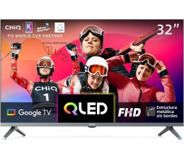 Televisor Chiq L32QM8T 32" QLED FHD Smart Google TV