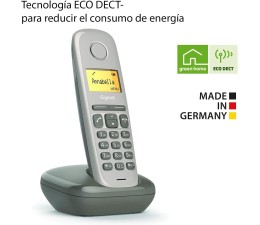 Telefono Fijo Gigaset Inalambrico A170 - Marron
