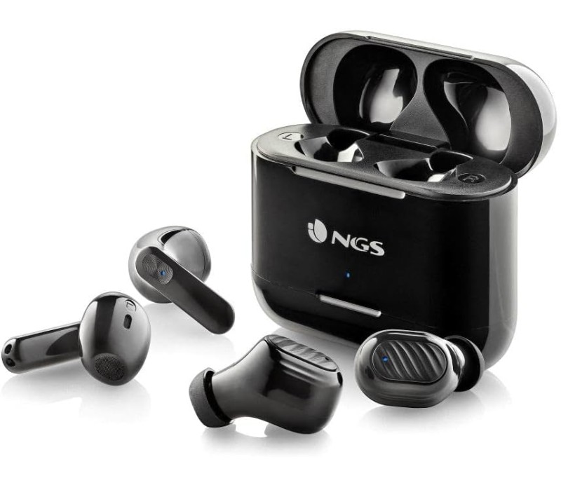 Auriculares BT TWS NGS Artica Duo - Negro