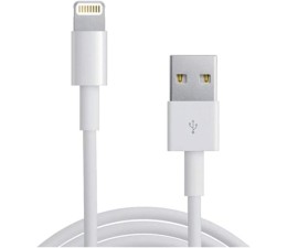 Cable Original Apple USB-A a Lightning 2m Blister MD819ZM/A - Blanco