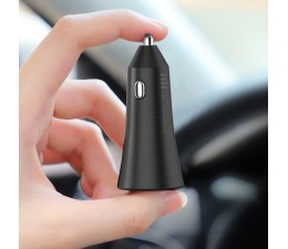 Cargador Original Xiaomi Coche Mi Car Charger 37W Dual Port - Negro