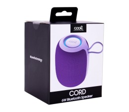 Altavoz Bluetooth Cool Cord 6W TWS - Violeta