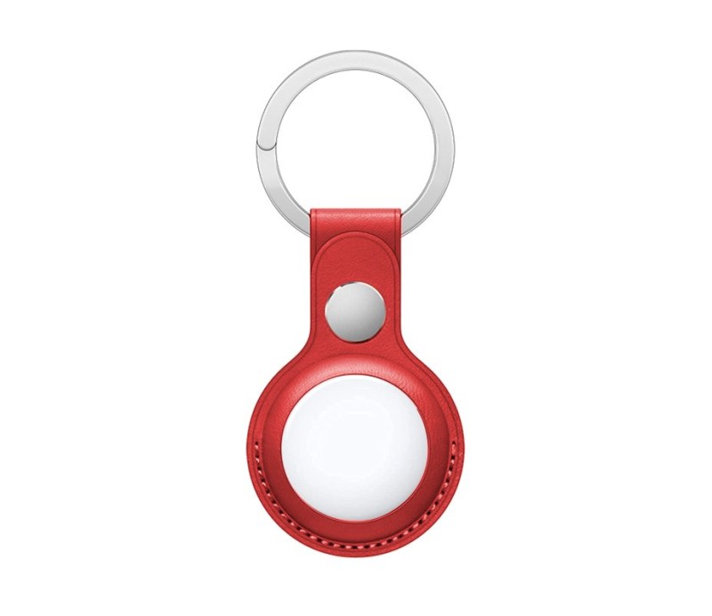 Llavero Protector Cool Apple AirTag - Polipiel Rojo