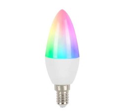 Bombilla Inteligente Domos E14 DOML-C37-55R 5.5W Colores RGB