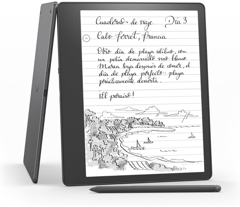 Libro Electronico Amazon KINDLE Scribe Ebook Reader Pantalla Paperwhite 10.2" 16GB + Lapiz Premium - Negro
