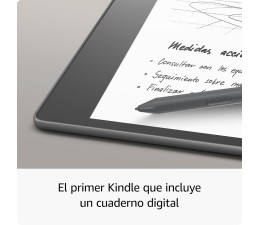 Libro Electronico Amazon KINDLE Scribe Ebook Reader Pantalla Paperwhite 10.2" 16GB + Lapiz Premium - Negro