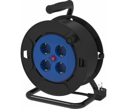 Regleta Alargadera Silver Electronics 4 tomas 25m 16A - Negro 8822