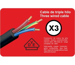 Regleta Alargadera Silver Electronics 4 tomas 15m 16A - Azul 8821
