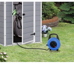 Regleta Alargadera Silver Electronics 4 tomas 15m 16A - Azul 8821