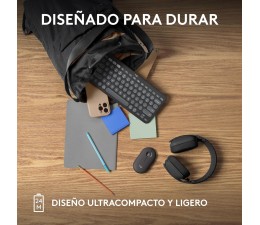 Raton Optico Inalambrico Logitech Pebble Mouse 2 M350S - Negro Grafito