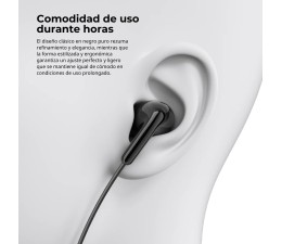 Auriculares con cable Xiaomi Earphones USB Tipo C BHR8930GL - Negro