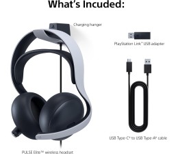 Auriculares Sony PS5 Headset Pulse Elite Wireless - Blanco