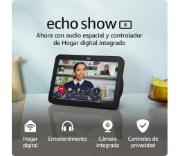 Altavoz Inteligente con Pantalla Echo Show 8 3ª Gen (2023) - Antracita
