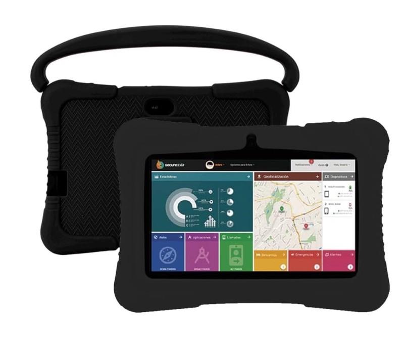Tablet Savefamily 7" KIDS Wifi para niños - Negro