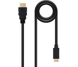 Cable Mini-HDMI a HDMI 1.8m Nanocable 10.15.0902