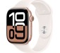 Smartwatch Apple Watch Series 10 46mm MWWT3QL/A Aluminio Oro Rosado con Correa Sport Blanco Starlight