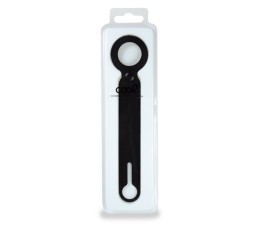 Funda Cool Loop Compatible Con AirTag Silicona Negro