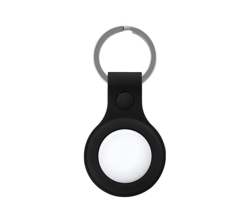 Llavero Protector Cool Apple AirTag - Silicona Negro