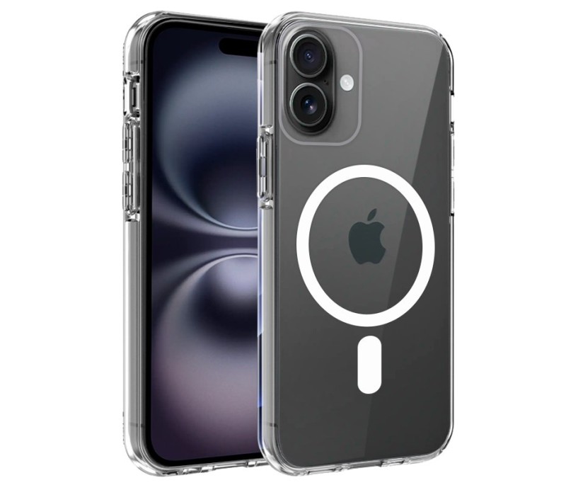 Funda Cool Apple iPhone 16 Magnetica Transparente