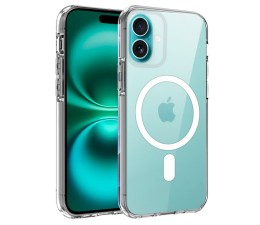 Funda Cool Apple iPhone 16 Plus Magnetica Transparente