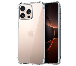 Funda Cool Apple iPhone 16 Pro Max Antishock Transparente