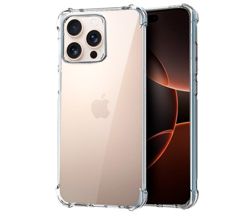 Funda Cool Apple iPhone 16 Pro Max Antishock Transparente