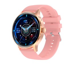 Smartwatch Cool Iris (Pantalla AMOLED, Llamadas, Salud, Deporte) Silicona Rosa