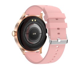 Smartwatch Cool Iris (Pantalla AMOLED, Llamadas, Salud, Deporte) Silicona Rosa