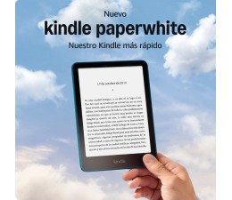 Libro Electronico Amazon Kindle Paperwhite 16GB 7" Gen 12 (con publicidad) - Negro