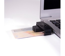 Lector de DNIe USB Coolbox COO-CRU-SC02 - Negro