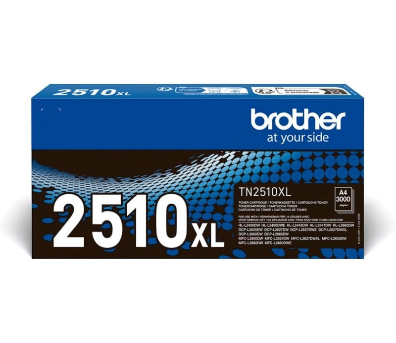 Toner Brother TN2510XL Negro 3000 Paginas