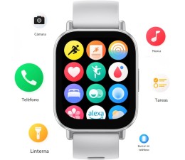 Smartwatch Xiaomi Redmi Watch 5 Active - Plata