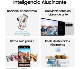 Smartphone Samsung A56 SM-A566B 5G 8GB 256GB - Negro / Gris Grafito