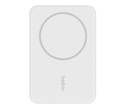 Bateria Externa Powerbank Belkin BPD004BTWT 5000mAh Wireless Magnetica USB-C 10W - Blanco